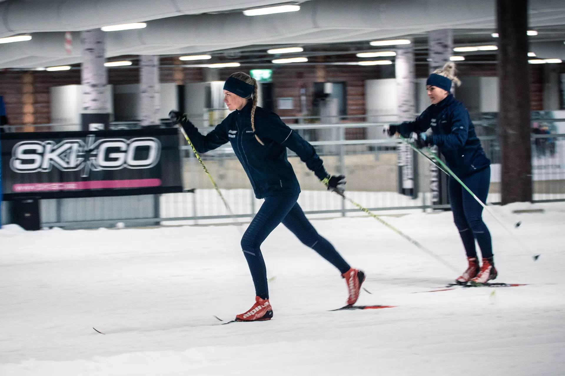 Skidome Göteborg — längdskidor året runt